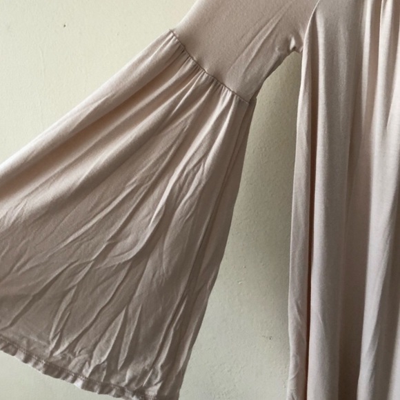 Urban Outfitters Ecote Off the Shoulder Romantic Bell Sleeve Dress S - Picture 4 of 6
